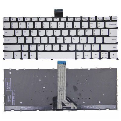 Lenovo yoga Slim 6 14IAP8 14IRP8 14APU8 14IRH8, silver backlit US keyboard