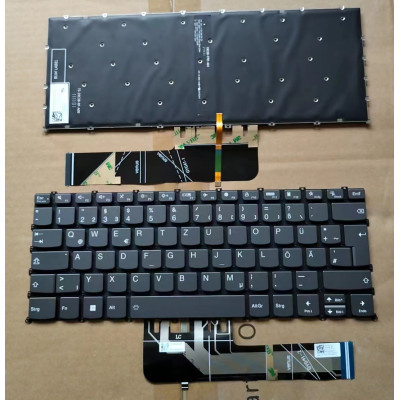 Lenovo yoga Slim 7 Pro-14ITL5 14ACH5 Air 14 2021 gray backlit German DE keyboard