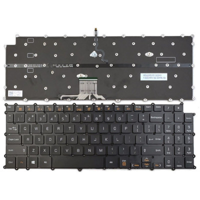 Keyboard LG gram 17Z990 black backlit US