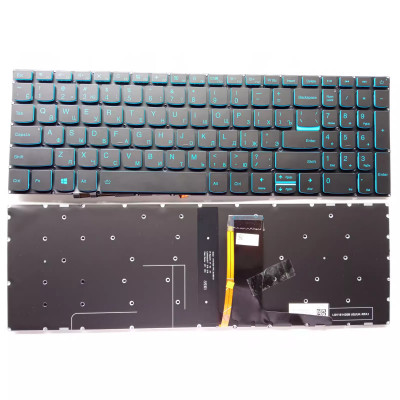 Lenovo 340c-15 S145-15IWL S145-15AST S145-15API blue power backlit Russian RU keyboard Lenovo 340c-15 S145-15IWL S145-15AST S145-15API blue power backlit Russian RU keyboard