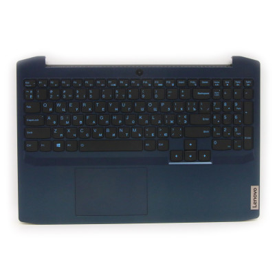 Lenovo Gaming 3-15ARH05 blue backlit Russian RU keyboard palmrest Lenovo Gaming 3-15ARH05 blue backlit Russian RU keyboard palmrest