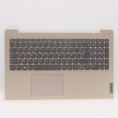 Keyboard Lenovo IdeaPad 3-15ADA6 3-15ALC6 3-15ITL6 gold backlit French FR palmrest