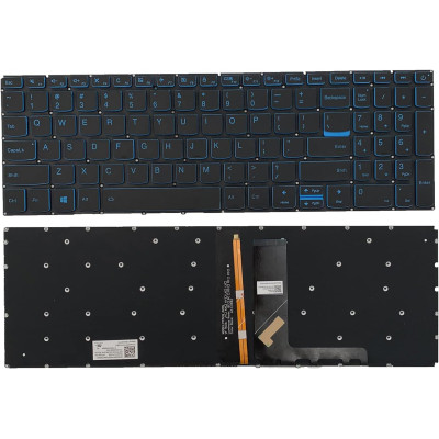 Lenovo IdeaPad S145-15API, S145-15AST, S145-15IGM, S145-15IIL, S145-15IKB, S145-15IML, S145-15IWL, power backlit US keyboard blue