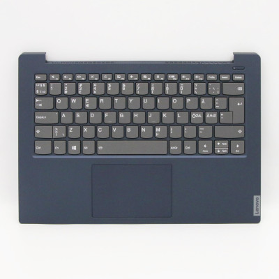 Keyboard Lenovo IdeaPad S340-14IWL S340-14API blue backlit Norwegian NE palmrest