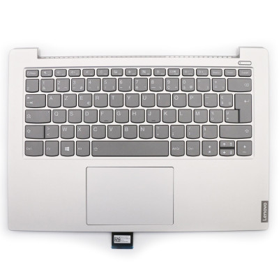 Keyboard Lenovo IdeaPad S340-14IWL S340-14API silver backlit French FR palmrest