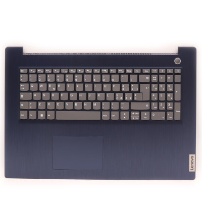 Lenovo Ideapad 3-17IIL05 blue Italian IT keyboard palmrest