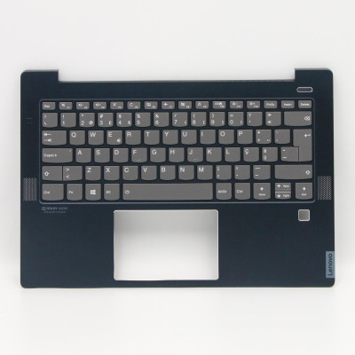 Keyboard Lenovo Ideapad S540-14API Teclado blue backlit Portuguese PO palmrest