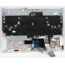 Keyboard Lenovo Legion 5 15ACH6 white backlit Swiss SW palmrest original - additional view 2