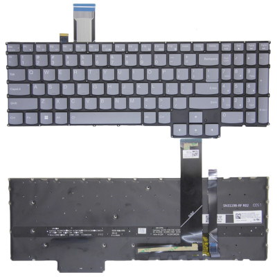 Keyboard Lenovo Legion Pro 5 16IRX8 82WK gray RGB backlit US