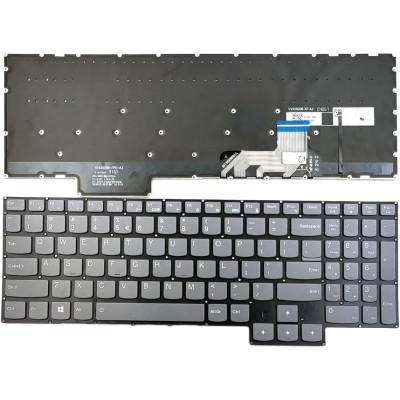 Lenovo Legion S7-15ACH6, S7-15ARH5, S7-15IMH5, gray backlit US keyboard Lenovo Legion S7-15ACH6, S7-15ARH5, S7-15IMH5, gray backlit US keyboard
