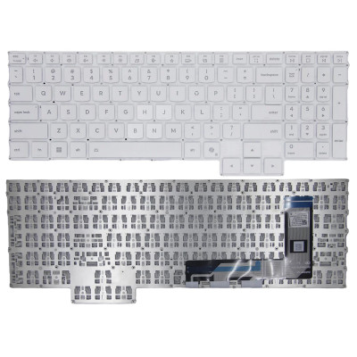 Lenovo Legion Y7000P, R7000P, Y9000P, R9000P, IRX10, IAX10, AHP10, ADR10, 2025 white US keyboard AI