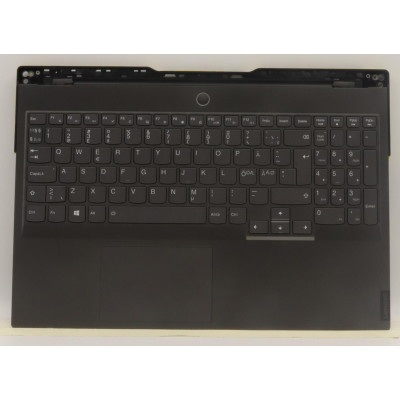 Keyboard Lenovo Legion Y740S-15IMH gray backlit Norwegian NE palmrest