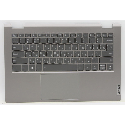 Keyboard Lenovo ThinkBook 14s yoga ITL gray backlit Russian RU palmrest