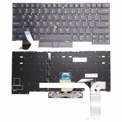 Keyboard Thinkpad S3-490 E490s black backlit US Keyboard Thinkpad S3-490 E490s black backlit US
