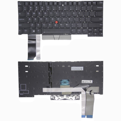 Keyboard Thinkpad S3-490 E490s silver backlit US Keyboard Thinkpad S3-490 E490s silver backlit US