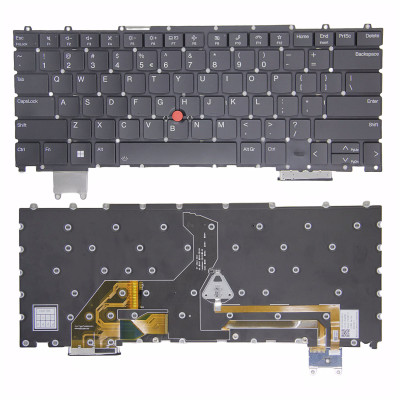 Keyboard Thinkpad Z16 Gen 1 Gen 2 black backlit US