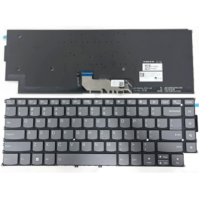 Lenovo yoga 9 14IAP7 14IRP8, yoga 9i 14IAP7 14IRP8, backlit US keyboard black