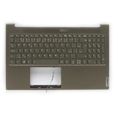 Lenovo yoga Creator 7 15IMH05 5CB0Z31019 brown backlit Czech CZ keyboard palmrest Lenovo yoga Creator 7 15IMH05 5CB0Z31019 brown backlit Czech CZ keyboard palmrest