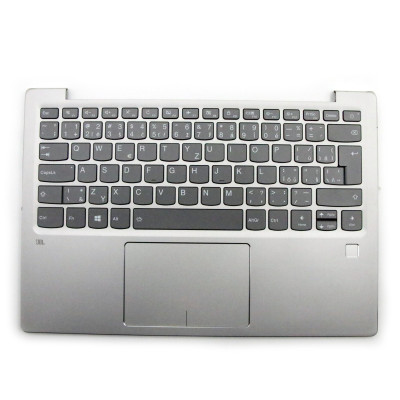 Keyboard Lenovo ideapad 720S-13ARR silver backlit Czech CZ palmrest Keyboard Lenovo ideapad 720S-13ARR silver backlit Czech CZ palmrest