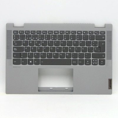 Keyboard Lenovo ideapad Flex 5-14IIL05 5-14ITL05 Light gray backlit Spanish SP palmrest