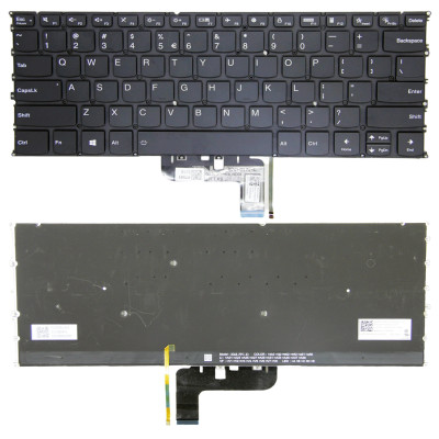 Keyboard Lenovo ideapad yoga 9-14ITL5 82BG black backlit US