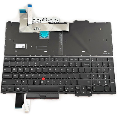 Keyboard Thinkpad L15 Gen 1 Gen 2 black backlit US OEM