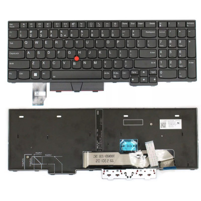 Keyboard ThinkPad L15 Gen 1 Gen 2 black backlit US original Keyboard ThinkPad L15 Gen 1 Gen 2 black backlit US original