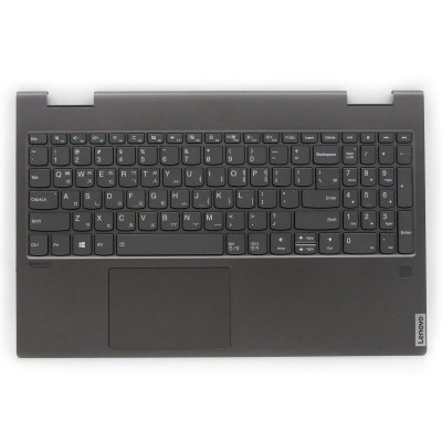 Keyboard Lenovo yoga C740-15IML grey purple backlit Korean KR palmrest