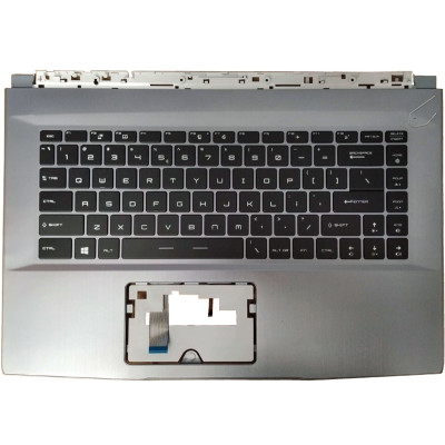 MSI GF65, MS-16R1, MS-16R3, MS-16R4, MS-16R5, MS-16R6, WP65, WF65, backlit US keyboard palmrest black key MSI GF65, MS-16R1, MS-16R3, MS-16R4, MS-16R5, MS-16R6, WP65, WF65, backlit US keyboard palmrest black key