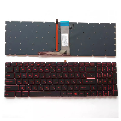 MSI MSI GS60 GS62 GP62 GL62M GP62M GS70 GE72 GL72 GP72 backlit Russian RU keyboard MSI MSI GS60 GS62 GP62 GL62M GP62M GS70 GE72 GL72 GP72 backlit Russian RU keyboard