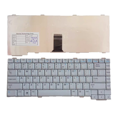 NEC Lavie LL150 LL350 LL370 L550 LL570 LL590 LL700 white US keyboard
