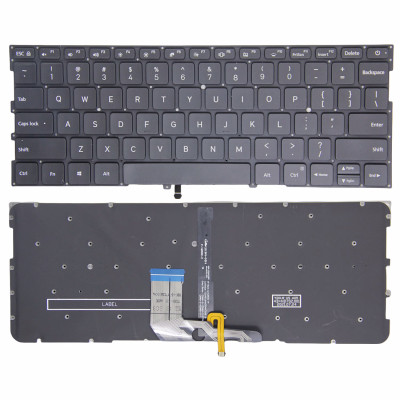 Keyboard Xiaomi Air 13.3 161301 black backlit US